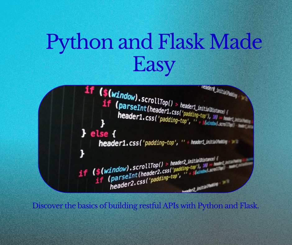 Discover the basics of building restful APIs with Python and Flask.