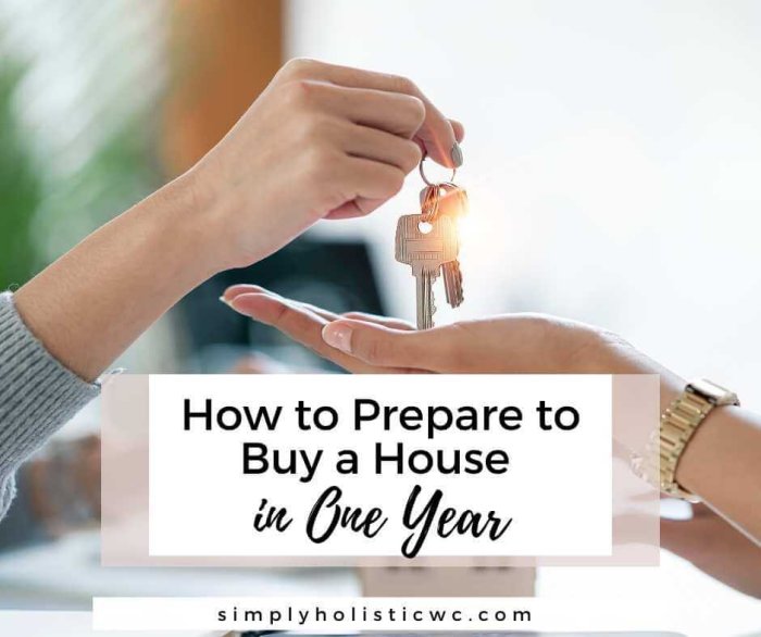 How to prepare to buy a house in one year