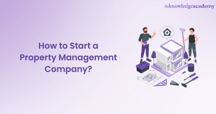 Property management company start