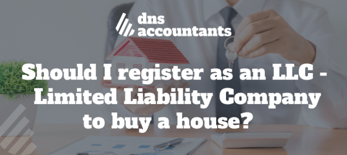 How to buy a house under an llc