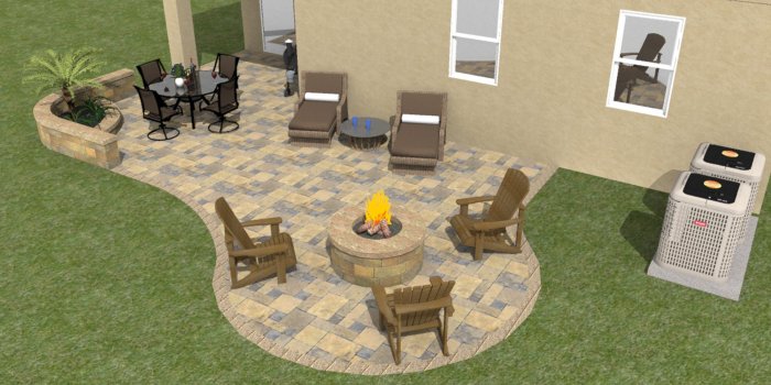 How much does a 20x20 paver patio cost